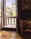 Venetian Balcony by William Merritt Chase